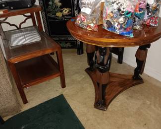 Carved Side Table