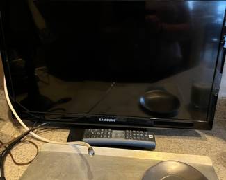 Small TV’s and a few large ones