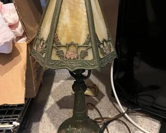 Great small antique lamp