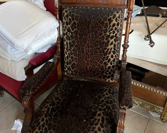 Leopard chair