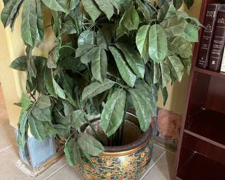 Oriental planter pots