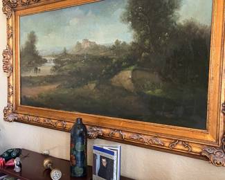 Beautiful old oil painting