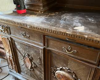 This is definitely project furniture unfortunately it was water damaged beyond repair. Unless who knows a miracle