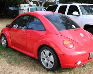 2003 Red VW New Beetle
