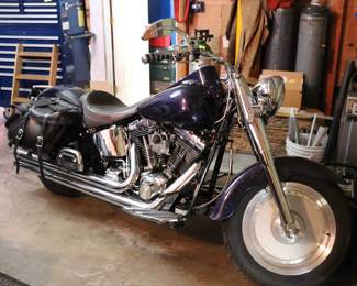 2000 Harley Davidson Softail Cruiser Motorcycle