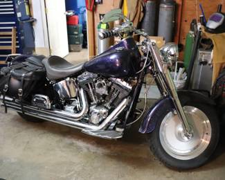 2000 Harley Davidson Softail Cruiser Motorcycle