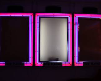 Lot of 4 Vintage Neon Advertising Signs