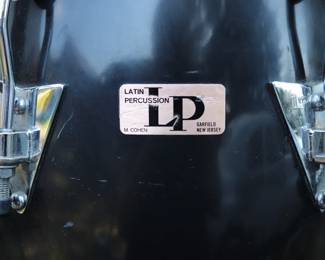 Pair of Latin Percussion Conga Drums