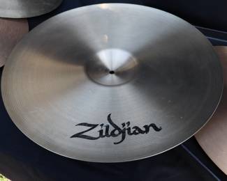 Lot of 7 Zildjian and Sabian Crash Cymbals