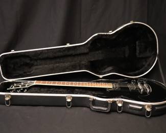 Ibanez Black Electric Guitar
