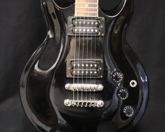 Ibanez Black Electric Guitar