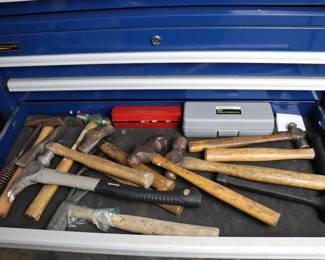 Homak Roller Tool Cabinet and Chest Combo with Tools!