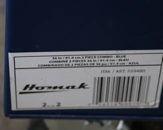 Homak Roller Tool Cabinet and Chest Combo with Tools!