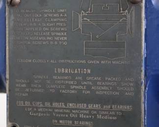 Cincinnati Milling Machine Co No 2 Cutter Grinder