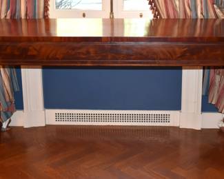 18th Century English Mahogany Sideboard Table attributed to Gillows of Lancaster.