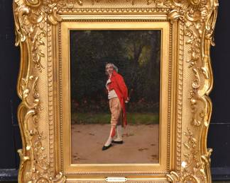 Leo Herrmann, (1853-1927) French, "Beau Brummel"