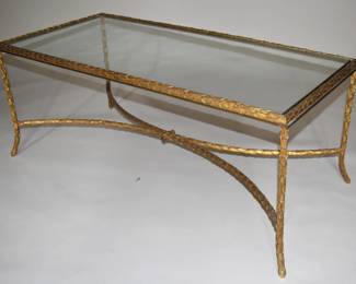 Exceptional Gilt Bronze Coffee Table, Circa 1900