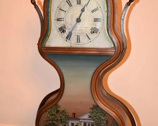 J. C. Brown Acorn Shelf Clock, For Forestville, Bristol CT.