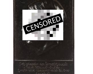 German Cast iron plaque