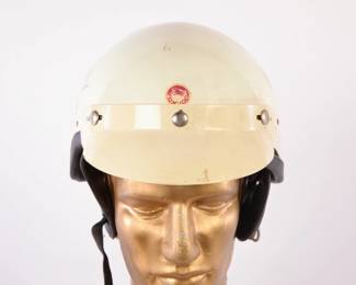 vintage Fox motorcycle helmet