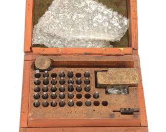 Leather die stamping kit