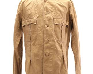 Spanish American War - Philippine conflict Khaki Military Jacket from named soldier- original 1898