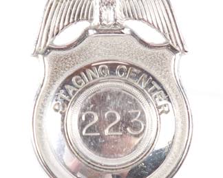 WWII Pearl Harbor Staging Center Badge