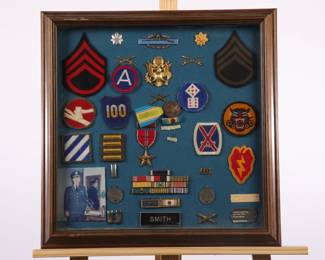 Military patchs and pins
