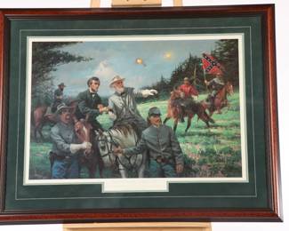 Robert Summer Signed Limited Edition Civil War Lithograph