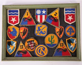 Military patches collection