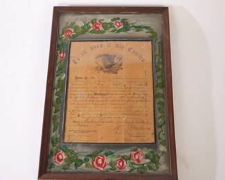 Civil War Discharge Papers