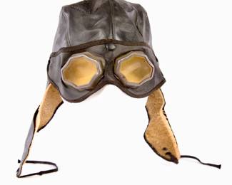 WWII Aviator cap/ goggles
