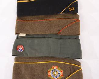 military caps