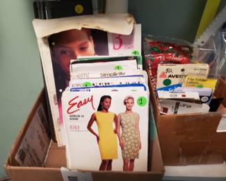 Sewing Patterns, Fiskars sliding paper cutters, office/school supplies