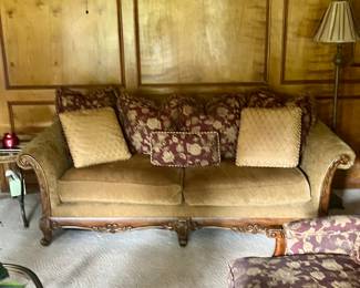 Sofa, down feather filled