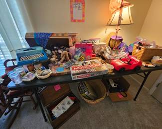 Children's toys and nick knacks 