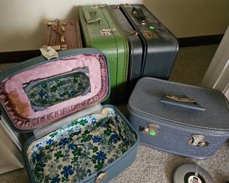 Vintage suitcases