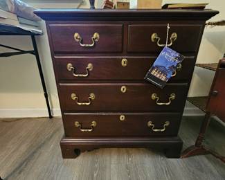 Two Link Taylor/Lexington Furniture - Solid Mahogany night cabinets