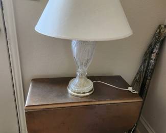 small vintage dropleaf side table