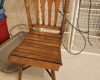 wood chair