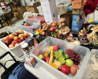 faux fruit decoration