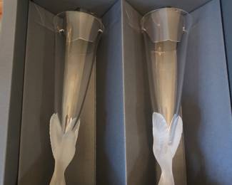 Waterford Champagne Flutes