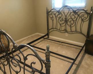 Antique wrought Iron Bed
