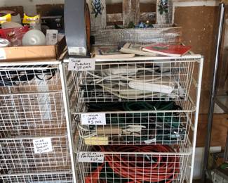 Wire Baskets: Surge Protectors, etc