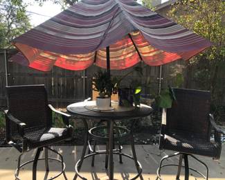 Patio Set with umbrella
