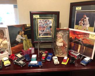 Nolan Ryan signed and framed