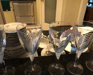 Chrystal Wine Glasses