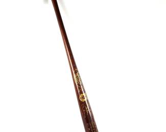 1992 Baseball Hall of Fame Induction Bat: Full size, limited-edition collectible from Louisville Slugger 820/1000