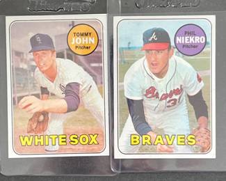 #465: Tommy John and #355: Phil Niekro. Two longtime pitching great Niekro was elected to the HOF in 1997 and John, 4-time All-Star, is still waiting for the call.