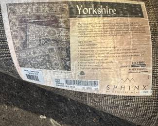 W13- $25. Sphinx Runner "Yorkshire". Measures 27" wide x 93" long. 